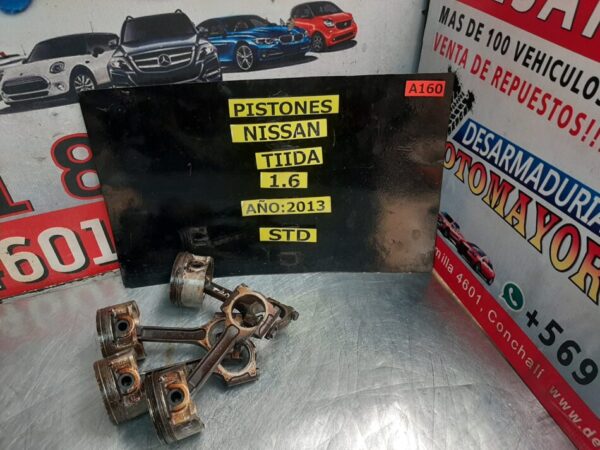piston con biela Nissan tiida std 2013