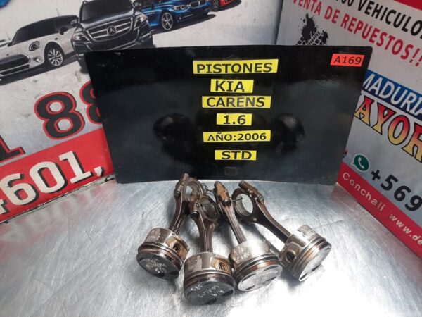 piston con biela kia carens 2006