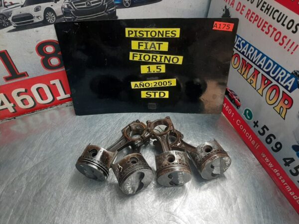 pistones con biela fiat fiorino 1.5 std 2005
