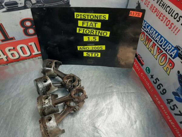 piston con biela fiat fiorino 1.5 std 2001