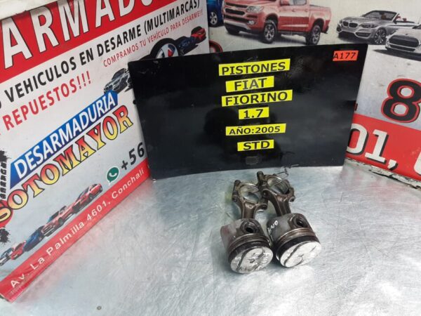 piston con biela fiat fiorino 1.7 2004