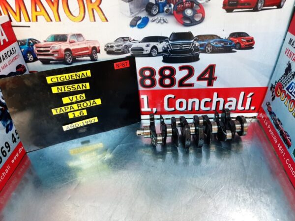 cigueñal Nissan v16 tapa roja 1995