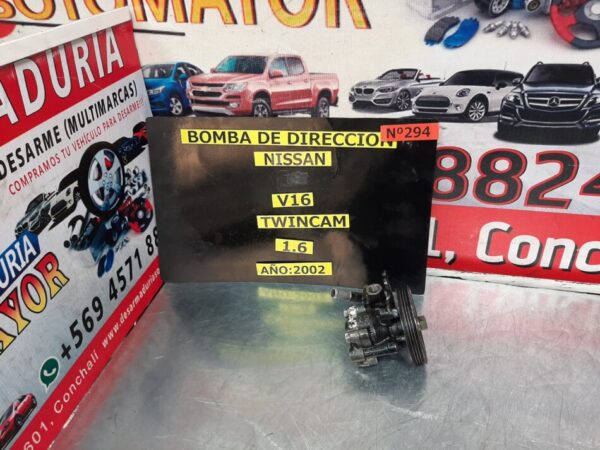 bomba de direcion nissan v16 twincam año:2002