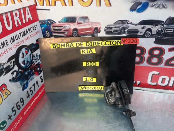 bomba de direccion kia rio año:2018