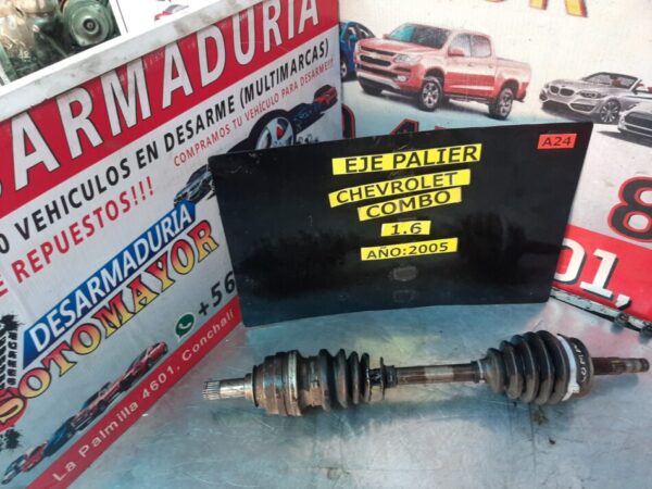 Eje palier corto chevrolet combo van año:2005