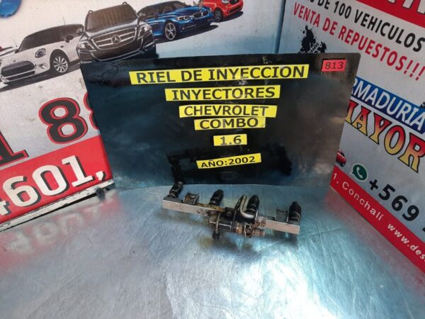 Riel con inyectores chevrolet combo van año:2003