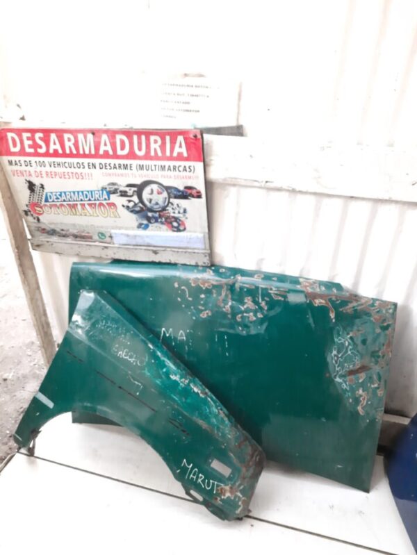 tapabarro + capot  suzuki maruti (para pintura)