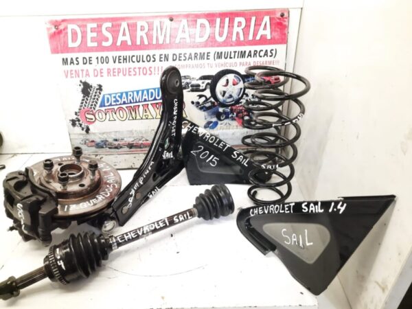 ALETILLA CHEVROLET SAIL AÑO 2015  1,4