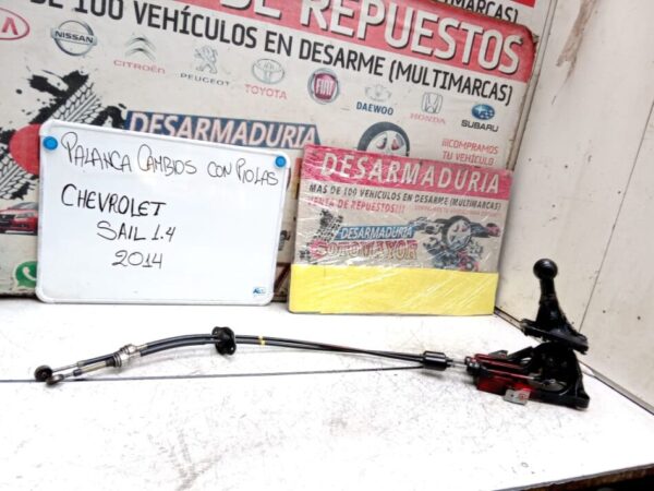 PALANCA DE CAMBIOS  CHEVROLET SAIL  CLASSIS  2011  1,4