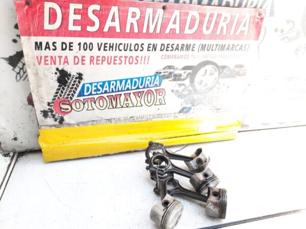 4 pistones con su bielas Fiat palio año:2004