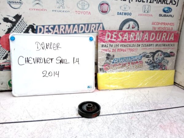 DAMPER CIGÜEÑAL  CHEVROLET  SAIL  CLASSIS  2011   1,4