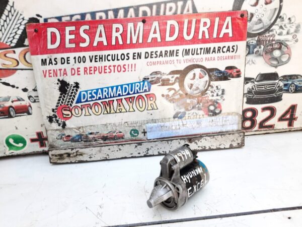 MOTOR DE PARTIDA HYUNDAI EXCEL  AÑO  1994 1996