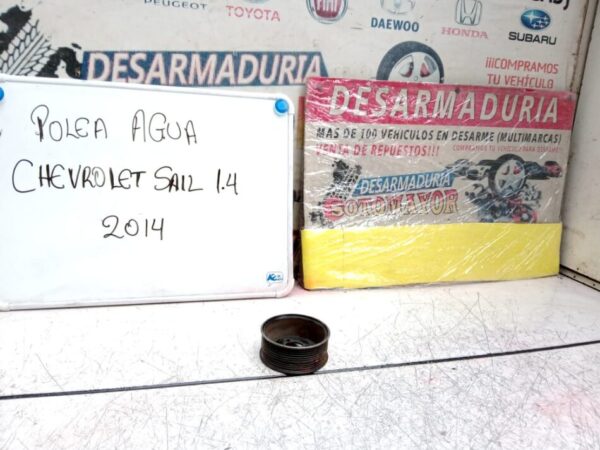 POLEA  AGUA  CHEVROLET  SAIL  CLASSIS  2011  1,4