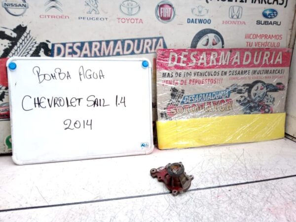 BOMBA DE AGUA  CHEVROLET  SAIL  CLASSIS  2011  1,4