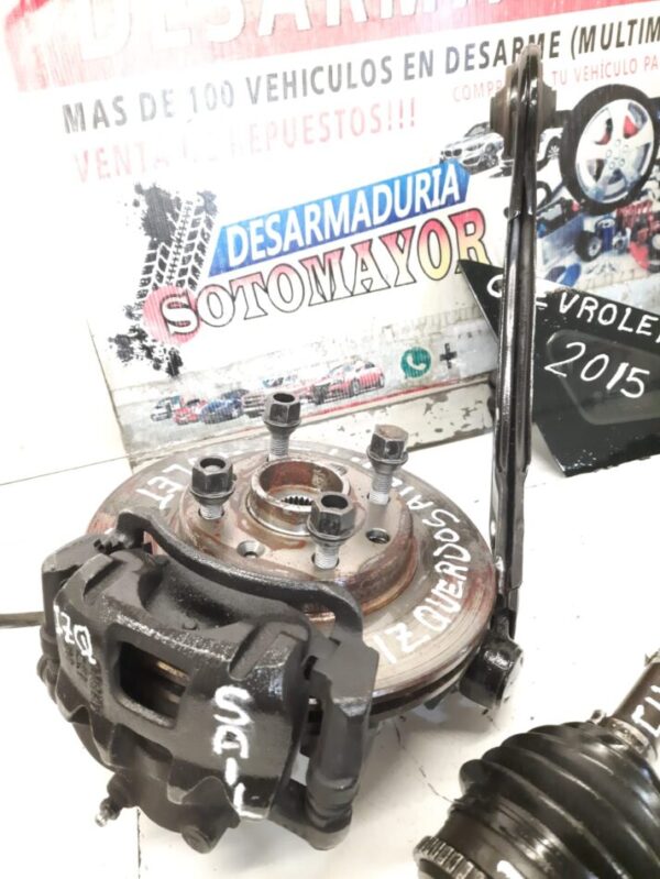 CALIPER CHEVROLET SAIL  AÑO 2015  1,4
