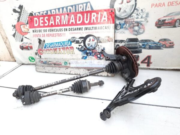 EJE PALIER CORTO CHEVROLET SAIL 1,4  AÑO  2011  -  2016