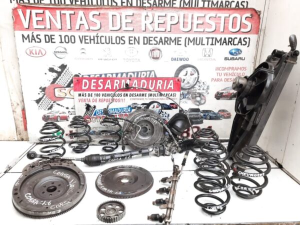 RIEL  DE  INYECTORES  CHEVROLET CORSA  1,6  AÑO   1999  -  2008