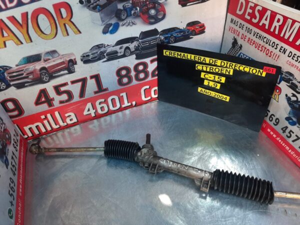 CREMALLERA DE DIRECCCION  CITROEN  C-15  1,9   AÑO  2004