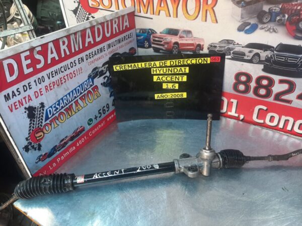 CREMALLERA DE DIRECCCION  HYUNDAI  ACCENT  1,6  AÑO  2008
