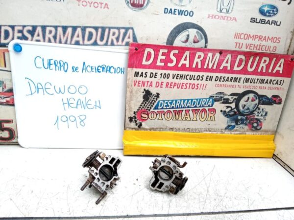 CUERPO DE ACELERACION  DAEWOO HEAVEN  AÑO  1998  CADA UNO