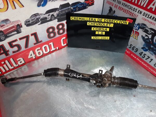 CREMALLERA DE DIRECCCION CHEVROLET  CORSA  1,6  AÑO  2003