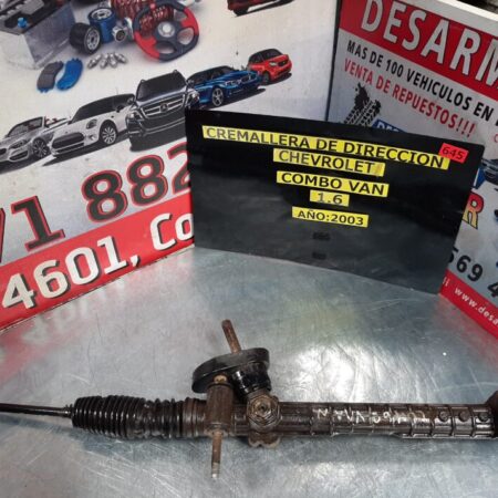 CREMALLERA DE DIRECCCION  CHEVROLET  COMBO  VAN  1,6   AÑO  2003